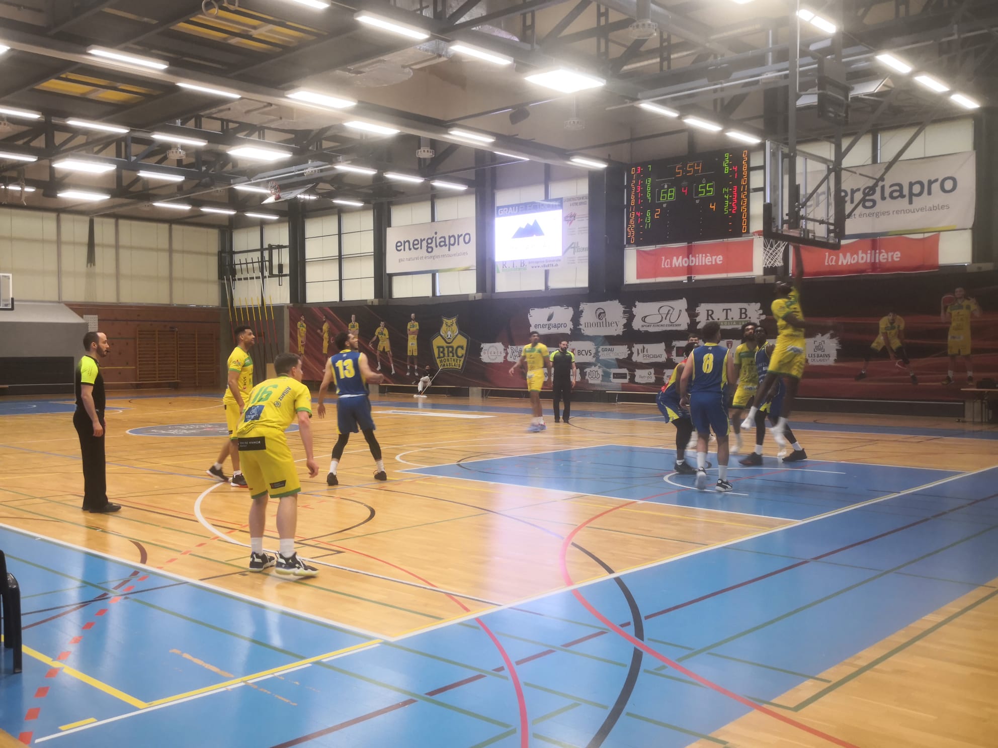 Basket: Le BBC Monthey-Chablais vient à bout des Starwings de Bâle
